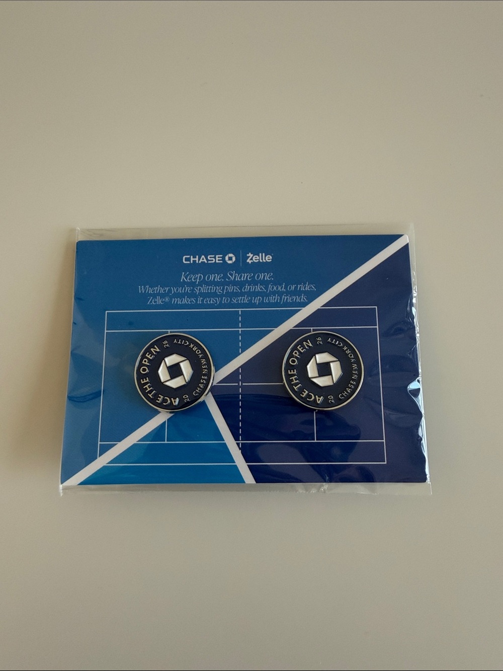 US Open Tennis Championships 2026 Chase Exclusive Pins